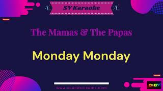 The Mamas amp The Papas  Monday Monday  Karaoke [upl. by Amekahs769]