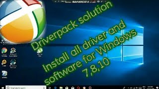 How To Download DriverPack Solution Offline ISO 2018 FULL SPEED by software info [upl. by Lleder]