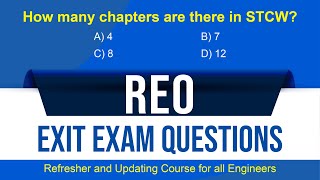 REO Exit Exam Questions with Explanation  Part 1  G Sekhar [upl. by Combs]