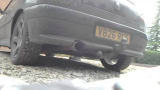 Peugeot 306 HDi Dturbo Straight Though Exhaust Stage 1 Tune [upl. by Ardnua819]