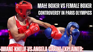 Imane Khelif vs Angela Carini Paris Olympics Boxer Controversy Explained [upl. by Fillian]