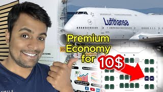 this is HOW i booked my 20€ Premium Economy ticket in Lufthansa 747 [upl. by Myrle]