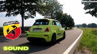 ABARTH 595 PISTA 160 HP  SOUND 4K [upl. by Sweyn]