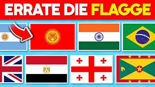 Errate die Flagge  Leicht bis Extrem 🚩🌎  Flaggen Quiz [upl. by Puduns]