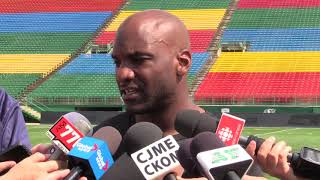 Darian Durant talks Fridays Game [upl. by Esdras649]