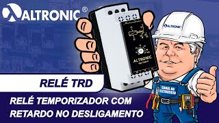 Vídeoaula  Relé Temporizador com Retardo no Desligamento  TRD [upl. by Anelrad304]