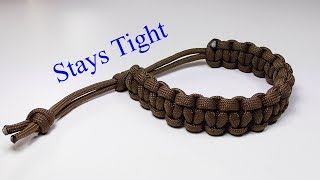 Finally A quotMad Max Stylequot Paracord Bracelet That Stays Tight [upl. by Nert]