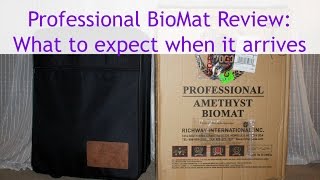 BioMat 7000 mx Professional Review What does the Bio Mat Professional look like when it arrives [upl. by Salomon35]