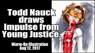 Todd Nauck draws Impulse [upl. by Eblehs]