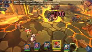 Lords Mobile Hero Stage 712 Elite 3Crown F2P Lv58 Heroes [upl. by Eelrahc96]