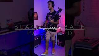 Cover paranoid black sabbath guitarplayer guitarcover guitarist music blackSabbath heavymetal [upl. by Sholeen]