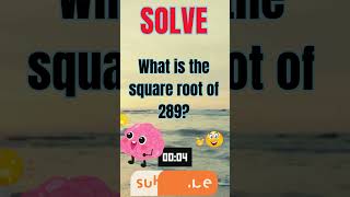 SOLVE THIS MATHS QuizzesTest Your fact Knowledge maths shorts [upl. by Royden612]