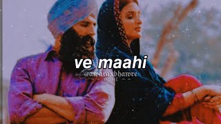 ve maahi slowed  reverb LoFi  Arijit Singh  Asees Kaur [upl. by Launce]