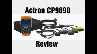 Review on the Actron CP9690 Elite AutoScanner [upl. by Watanabe]