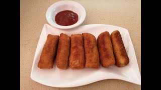 Deditos de Pollo y Queso Chicken cheese fingers [upl. by Gwenneth]