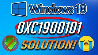 Fix Windows 10 Update Error 0xc1900101 2024 Solution [upl. by Naret166]