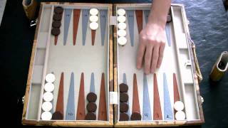 Beginner Backgammon Tutorial  9  Opening Moves [upl. by Winwaloe]