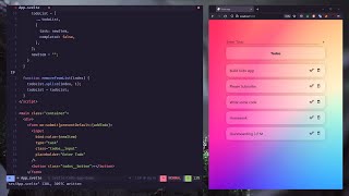 ASMR Keyboard Programming  Build Todo App With SVELTE [upl. by Mendes761]