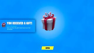 a Subscriber couldnt Stop Gifting me in Fortnite Mobile 😊❤️ [upl. by Immak]