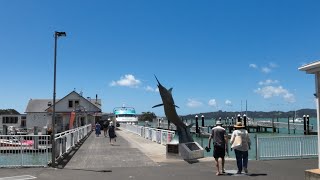 Paihia lookout near the wharf Paihia wharf northland New Zealand [upl. by Oribel110]