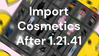 How to Import Cosmetics AFTER 12141 on PC [upl. by Trofmoc126]