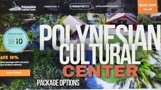 Polynesian Cultural Center Package Options [upl. by Neomah]