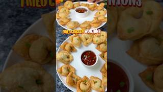 A great way to cook Fried Wontons  Party Snacks wontons dimsum shorts [upl. by Oizirbaf]