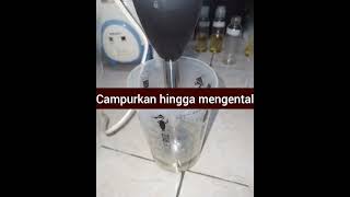 PROSEDUR PEMBUATAN MAYONES DARI BIJI NANGKA DISERTAI DENGAN UJI SAPONIN UJI PH DAN UJI KADAR AIR [upl. by Enyad]