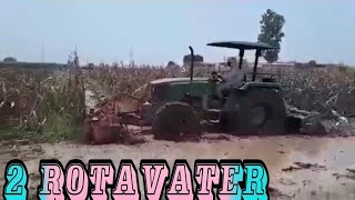 1 Tractor 2 Rotavater [upl. by Cestar491]