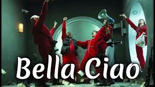 BELLA CIAO  La Casa de Papel ORIGINAL SONG amp DANCE SCENE [upl. by Ahsiemaj]