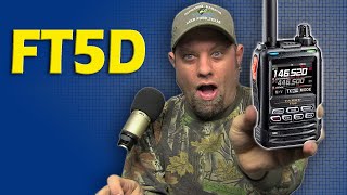 Yaesu FT5DR Ham Radio Handheld Unboxing  Yaesu System Fusion HT [upl. by Cobby]