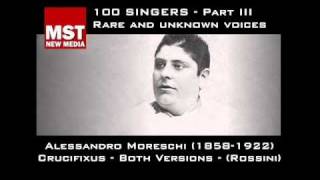 Part III Rare and unknown voices  ALESSANDRO MORESCHI [upl. by Hafeetal]