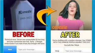 How to Fix Omegle Shut Down Problem in 2024 ¦¦ Omegle Shut Down Kaise Hataye 2024 Mai [upl. by Bobbie554]