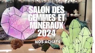 Nous achetons des pièces pour ajouter à notre collection show minerals mineraux [upl. by Merth167]