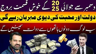 December to July 2025  Top Luckiest zodiac sign  Latest Research  Astrologer Osama Ali khan [upl. by Enelym]