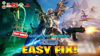 Why Fortnite Servers Is Down Log in How to fix Fortnite Update Servers Down Offline Chapter 5 [upl. by Irma]