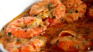 Garlic Butter Shrimp  Crevette au beurre dail  Easy Recipe  ZestyMu Style [upl. by Quickman]