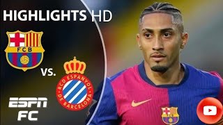 Barcelona vs Espanyol 31 Full Match Highlights HD ⚫ LaLiga [upl. by Airdnoed810]