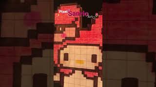 The Sanrio 🎀☁️🌷🫧 aeshthetic sanrio pixelart pink sunlight ytshorts [upl. by Gnuj]