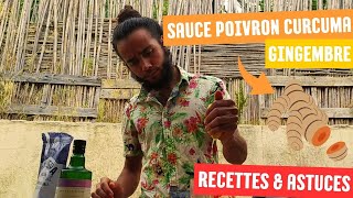 Sauce Poivron Curcuma Gingembre 🍋la dose de CURCUMA avec cette recette [upl. by Bruyn825]