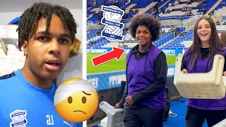 LORENZO INJURY UPDATE  SIENNA BECOMES BCFC BALL GIRL [upl. by Tamberg]