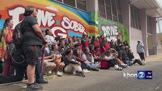 Farrington High School unveils ‘Drive with Aloha’ mural [upl. by Meghann]