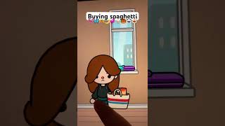 Buying spaghetti 🍝🫶🦋🎀🌈 [upl. by Arac]