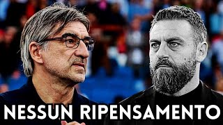 Chi vuole il RITORNO di DE ROSSI e lESONERO di JURIC non è un vero TIFOSO della ROMA [upl. by Sosanna636]