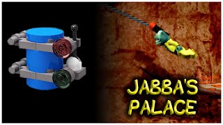 LEGO Star Wars The Complete Saga  JABBAS PALACE  Blue Minikits Challenge Mode [upl. by Shelburne715]