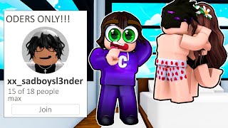 I Snuck Into A ODERS Only SERVER in Roblox Brookhaven [upl. by Ramiah682]