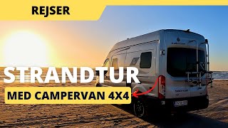 Strandtur i 4x4 campervan Randger R 560 4x4  Peer Neslein tester [upl. by Yhtorod]