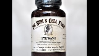 DR SEBI LUPULO amp EYE WASH INGREDIENTS [upl. by Wehttan]