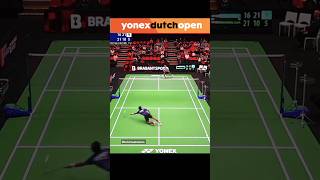 Longest Rally 🔥😍💪💯 in Dutch Open 2024 Semi Final sports badminton bwf shorts tennis trending [upl. by Cardie]