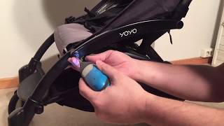 How to Fit Car Seat Adapters on an Original Babyzen Yoyo Old Model [upl. by Horatia761]